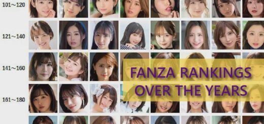JAV Porn – FANZA’s Actress Rankings Throughout the Years – Part 2