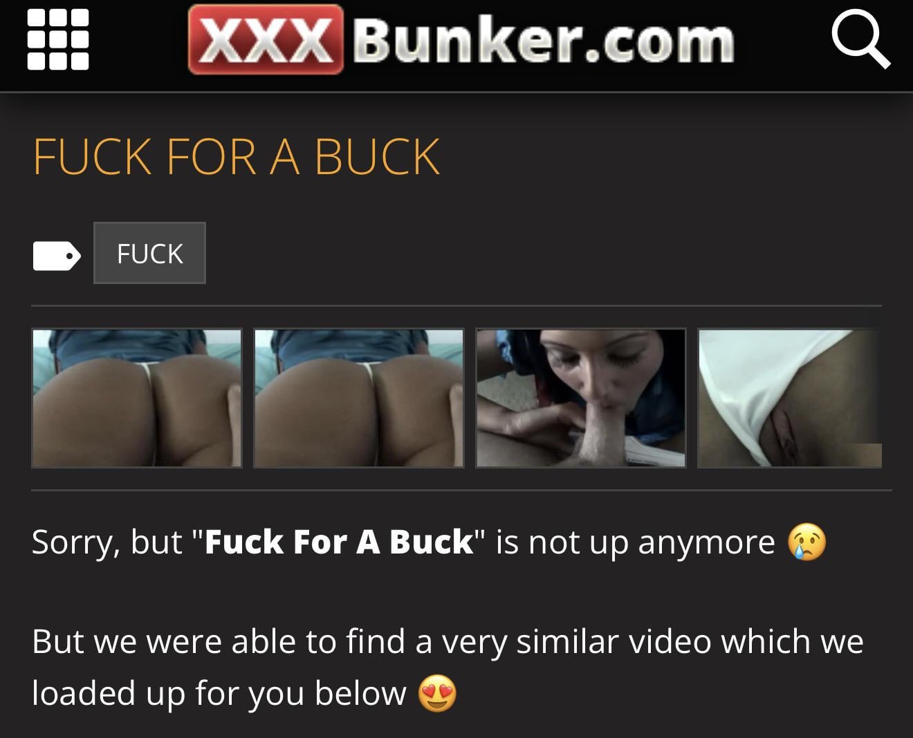 Find Pornstar – Plz help me find “Fuck for a buck” Find Pornstar – Plz help me find “Fuck for a buck”