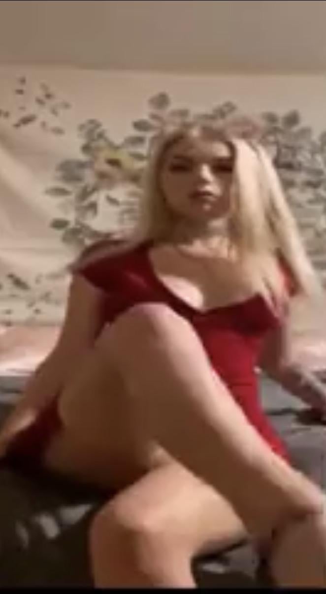 Find Pornstar – Blonde in red dress joi Find Pornstar – Blonde in red dress joi
